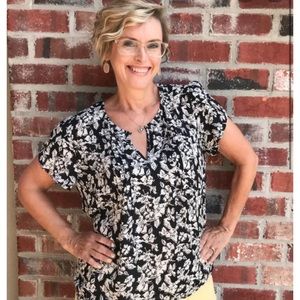 Daniel Rainn Calisto Pleat Detail Tulip Sleeve